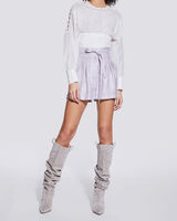 LAFA PAPERBAG HIGH WAIST SHORTS image number null